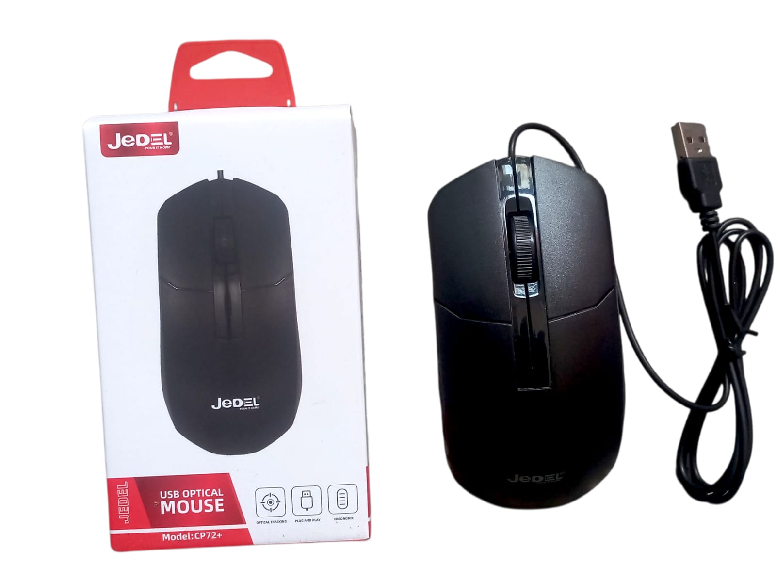 SOURIS OPTIQUE USB JEDEL CP72+