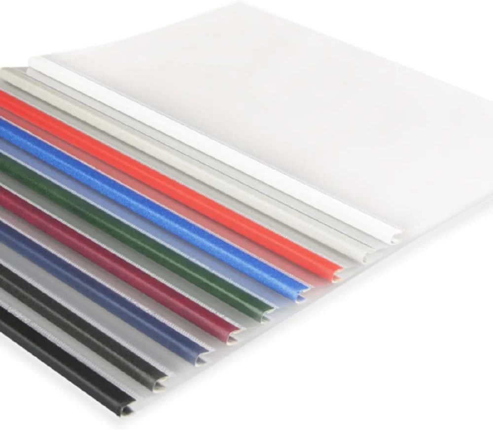 Couverture Unibind Steel Crystal A4 7mm