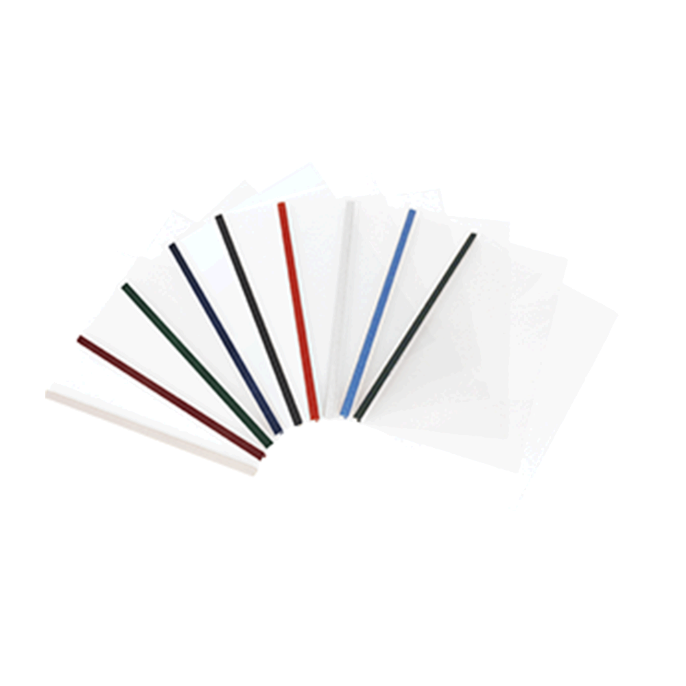 Couverture Unibind Steel Crystal A4 12mm