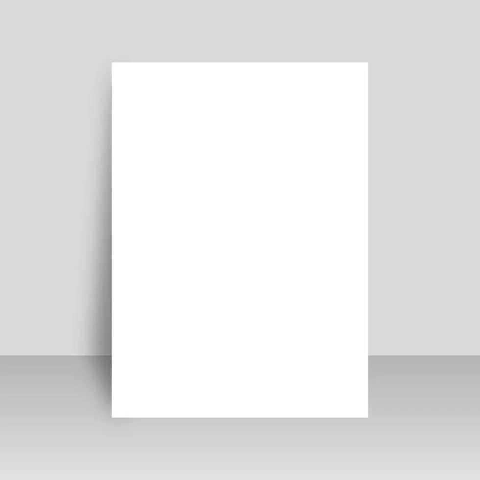 Papier Blanc Vierge A4