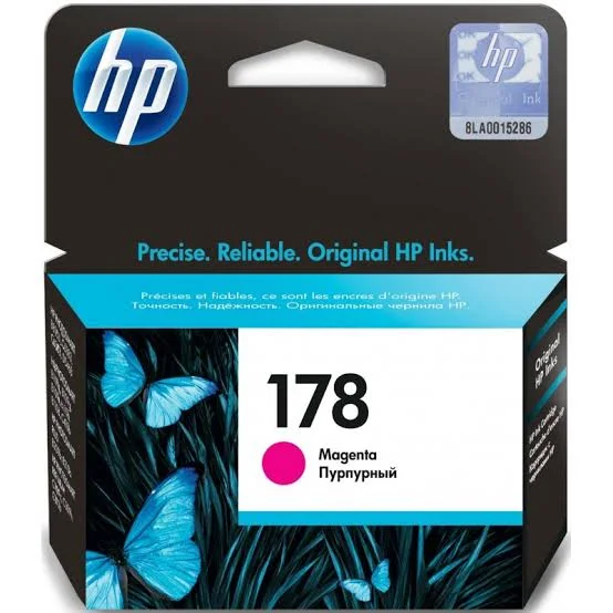 Cartouche HP 178 Magenta Jet Cb319h