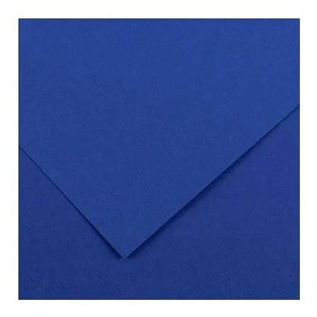 Feuille De Dessin Canson 150g 50x65 Bleu Fonce