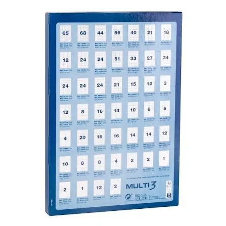Etiquette Laser Adhesive 105x74 Multi 3 4712 (pq De 100f)