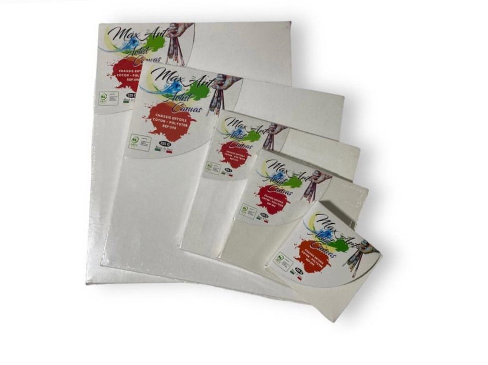 CHASSIS TOILE 25X25CM 325G MAX ART