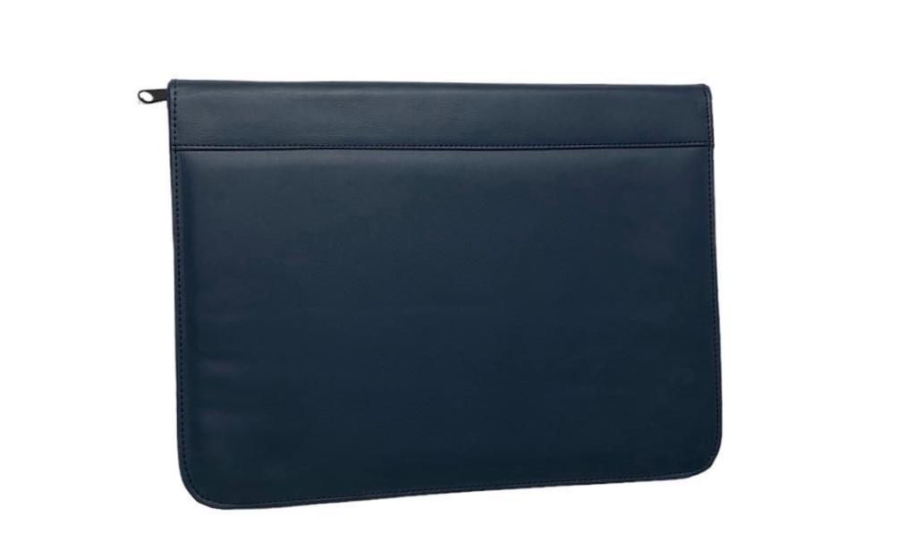 PORTE DOCUMENT A4 EN SIMILI CUIR AVEC FERMETURE A GLISSIERE