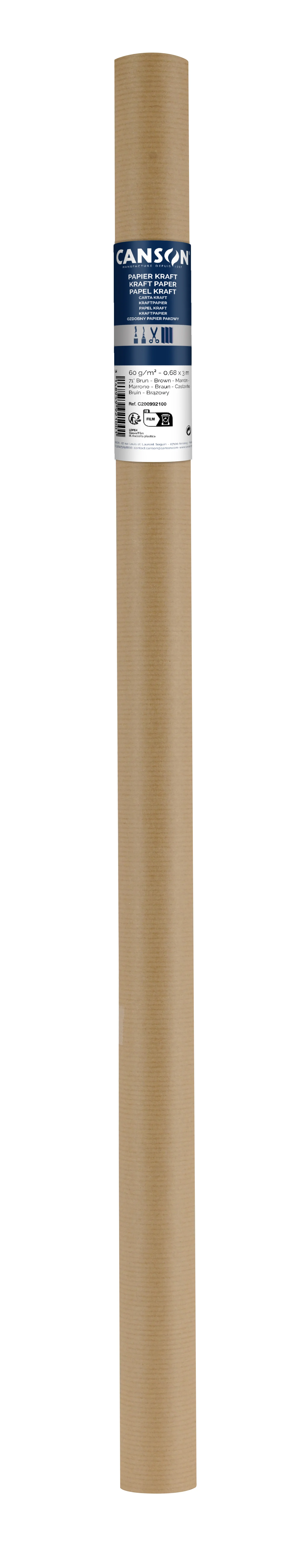 Cs77 Rouleaux Kraft Canson® 70x300 64g Brun 200992100