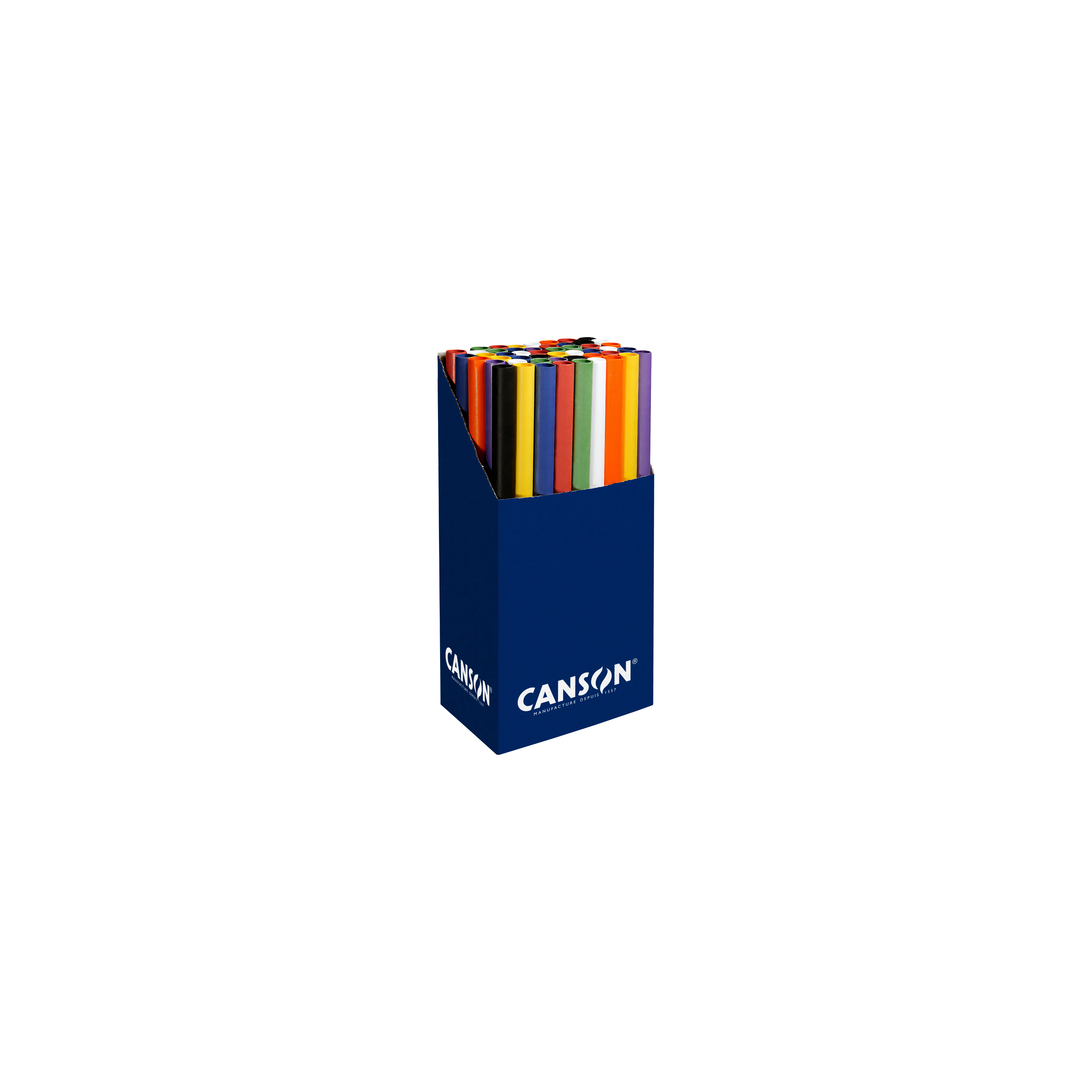 Cs74 Rouleaux Kraft Canson® 68x300 64g 8 Couleur Assorties 200006399